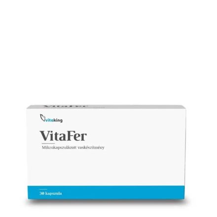 Vitaking VitaFer® Mikrokapszulás Vaskészítmény (30 db) Kapsz. 