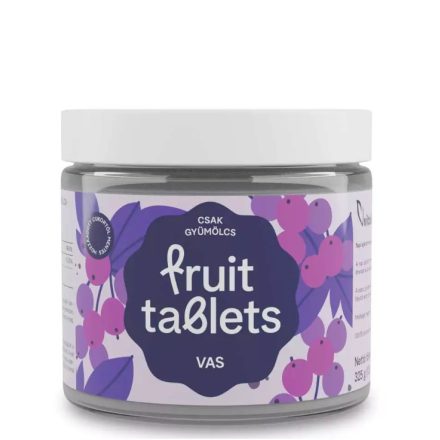 Vitaking Fruit Tablets Vas Gyümölcsökből (130 db) Tabl. 