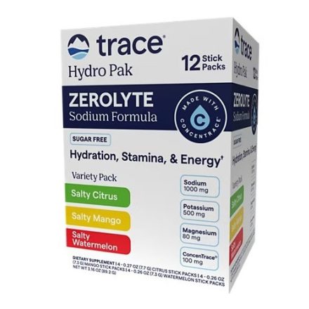 ZeroLyte Variációk - vegyes ízű elektrolit ital csomag (12 db tasak) Trace Minerals 89,2g