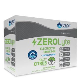   ZeroLyte Citrus ízű elektrolit ital keverék  (30 db tasak) Trace Minerals 231g