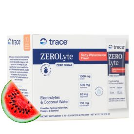   ZeroLyte Görögdinnye ízű elektrolit ital keverék (30 db tasak) Trace Minerals 219g