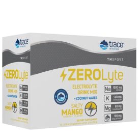   ZeroLyte Mangó ízű elektrolit ital keverék (30 db tasak) Trace Minerals 219g
